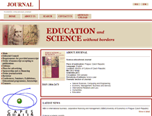 Tablet Screenshot of esjournal.cz